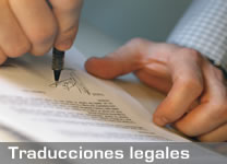 Traducciones de documentos legales