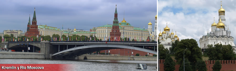 Kremlin y Río de Moscú